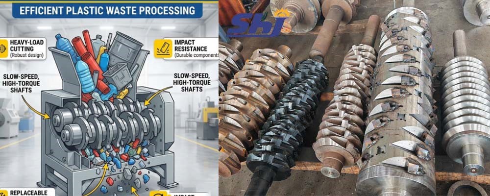 Shredder Blades Heavy-Load Cutting for Industrial Waste Shredder Blades Heavy-Load Cutting for Industrial Waste